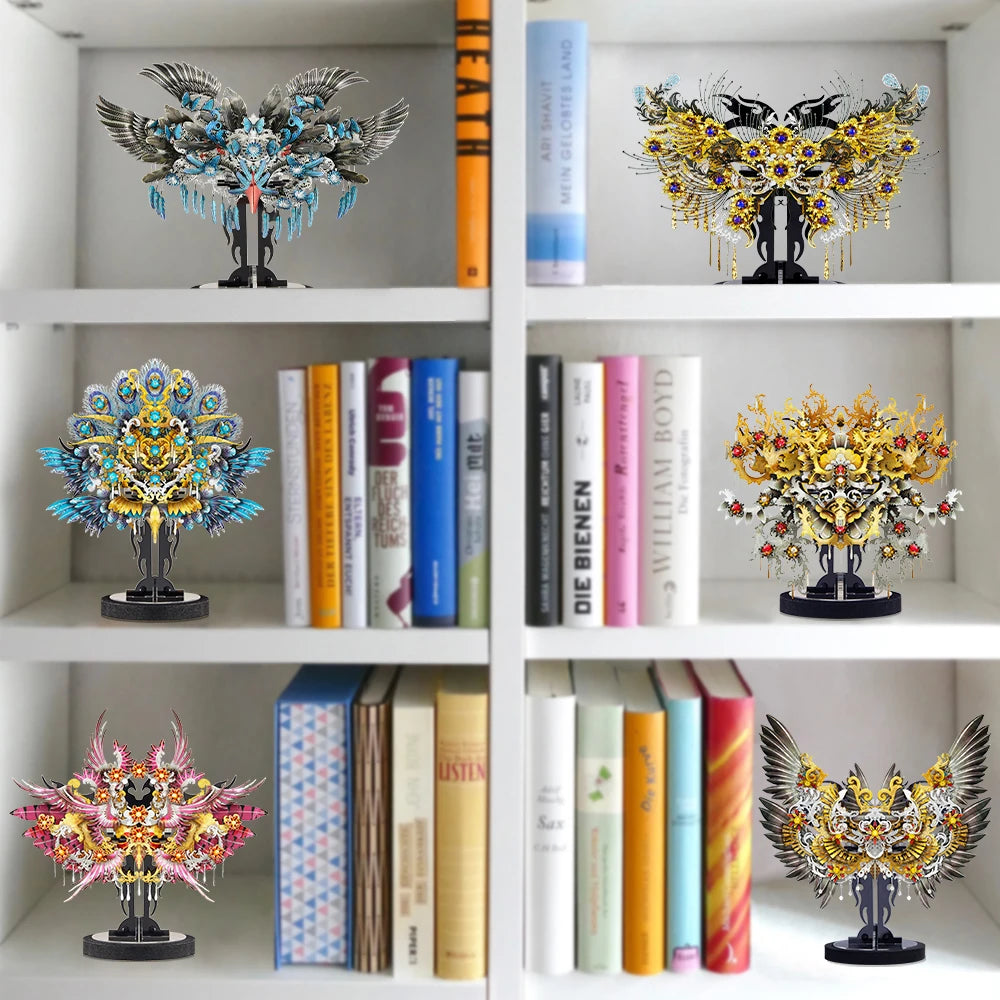 Piececool Magic Decoration 3D metal puzzle collection – 6 fantasy DIY models