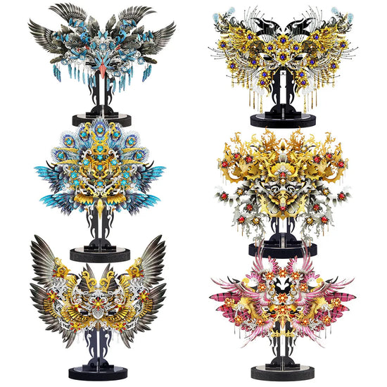 Piececool Magic Decoration 3D metal puzzle collection – 6 fantasy DIY models