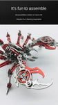 Mechanical Scorpion 3D metal puzzle – DIY model kit for teens and adults
