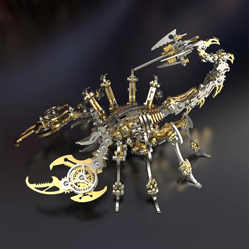 Mechanical Scorpion 3D metal puzzle – DIY model kit for teens and adults