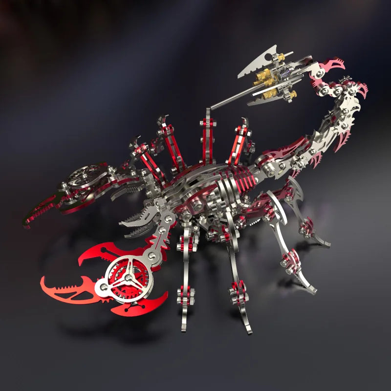 Mechanical Scorpion 3D metal puzzle – DIY model kit for teens and adults