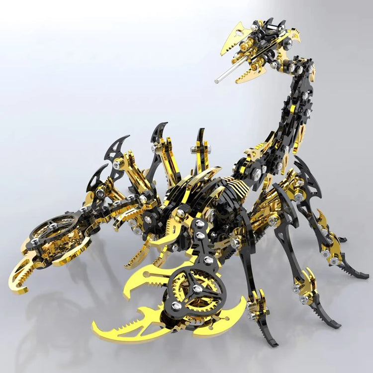 Mechanical Scorpion 3D metal puzzle – DIY model kit for teens and adults