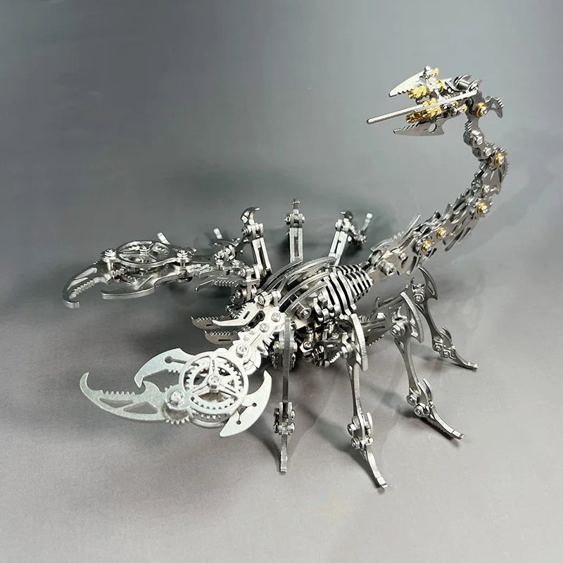 Mechanical Scorpion 3D metal puzzle – DIY model kit for teens and adults