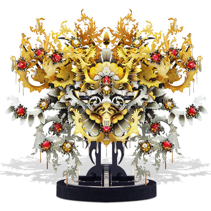 Medusa 3D metal puzzle by Piececool – mythological Gorgon puzzle