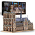 Notre Dame Cathedral 3D metal puzzle by Piececool – DIY architectural model kit for adults and teens
