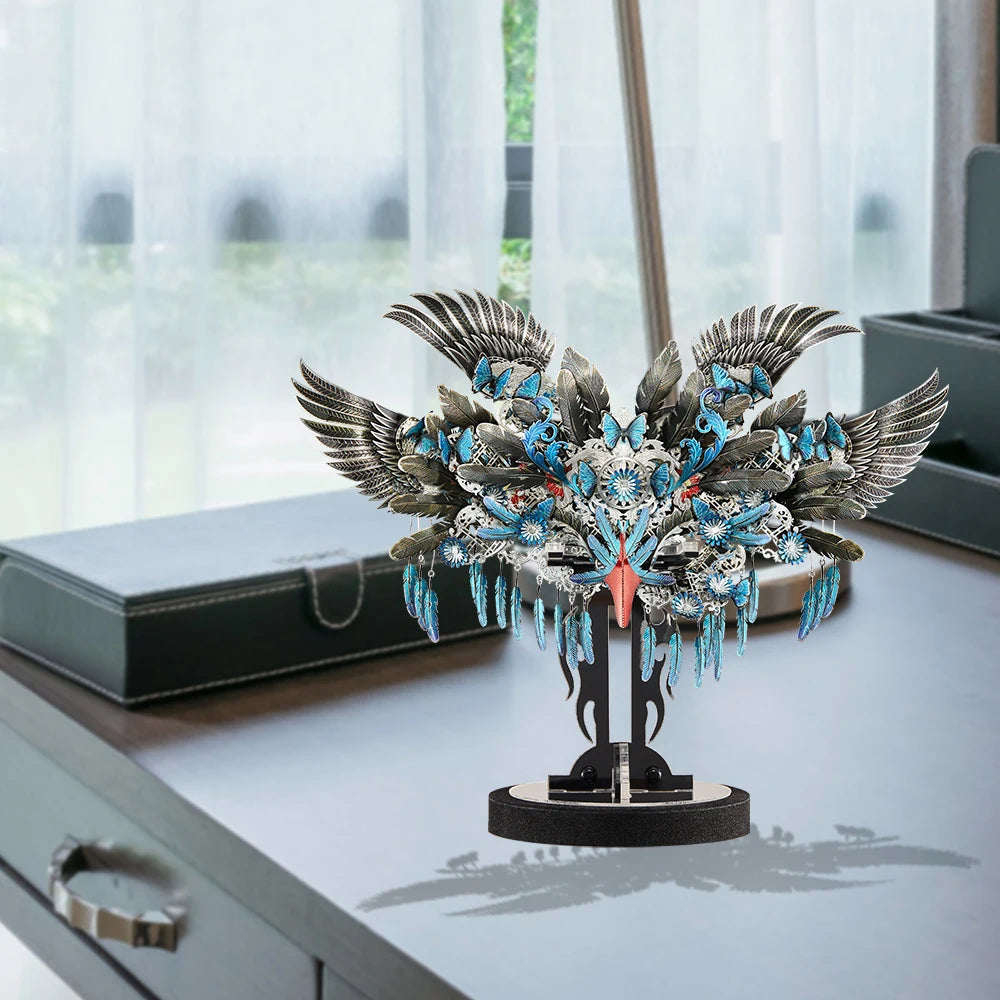Odile 3D metal puzzle by Piececool – Black Swan fantasy DIY model kit