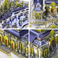 The Old Summer Palace 3D metal puzzle by Piececool – DIY architectural model kit for adults and teens