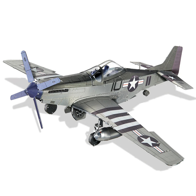 Piececool Fighter Aircraft & Helicopter 3D metal puzzle collection – aviation model kits for adults and teens