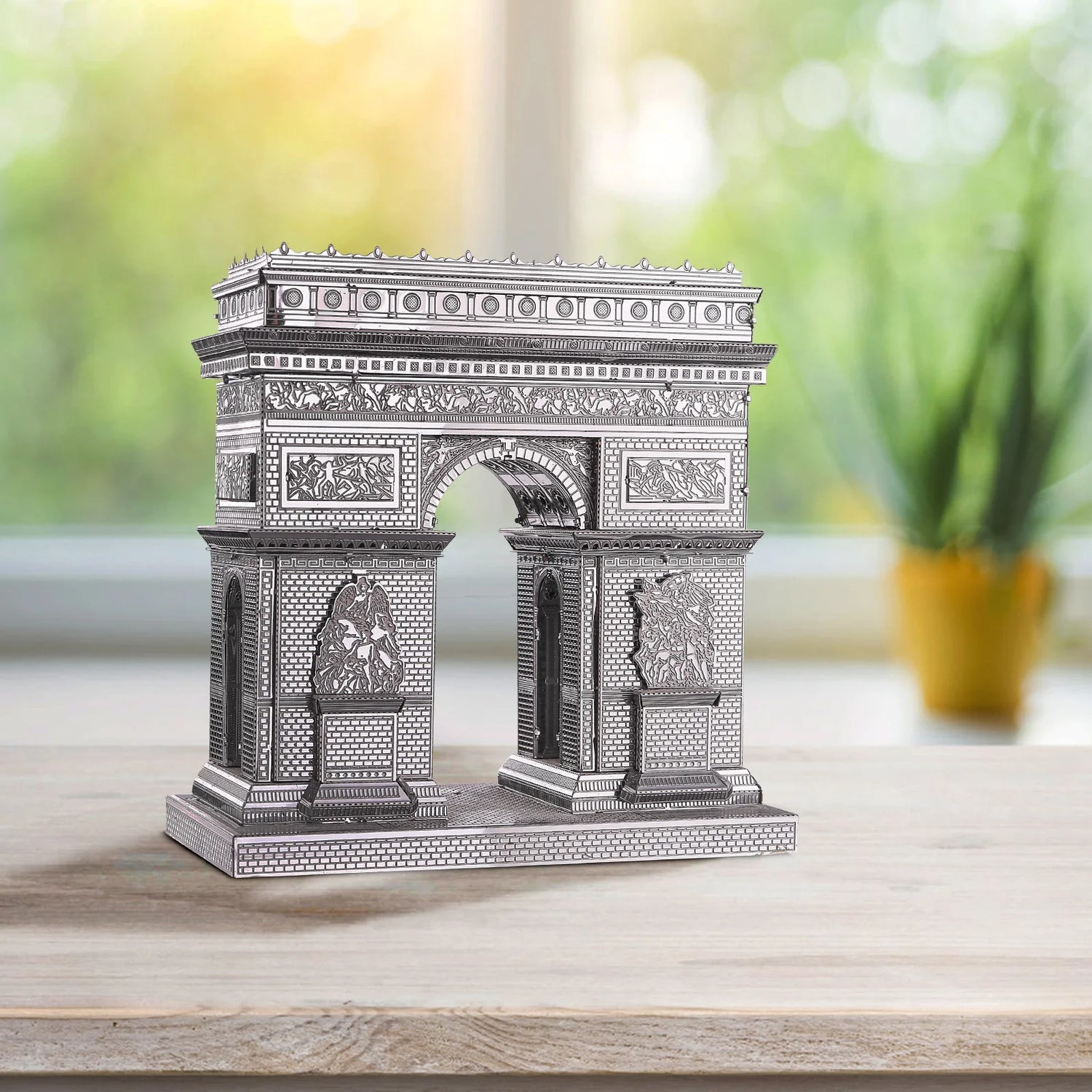 Arc de Triomphe 3D metal puzzle by Piececool – DIY architectural model kit for adults and teens