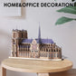Notre Dame Cathedral 3D metal puzzle by Piececool – DIY architectural model kit for adults and teens