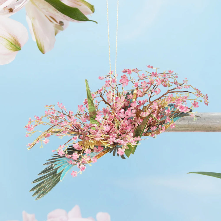 Cranes of Elegance 3D metal puzzle series by Piececool – DIY floral model kits for teens and adults