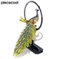 Peacock 3D metal puzzle by Piececool – DIY model kit for teens and adults
