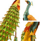 Colorful Peacock 3D metal puzzle by Piececool – DIY model kit for adults