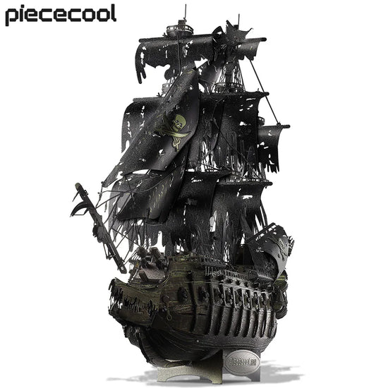 The Flying Dutchman 3D metal puzzle by Piececool – pirate ship DIY model kit for teens and adults