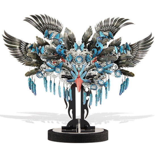 Piececool Odile 3D Metal Puzzle – Stainless Steel Swan DIY Model Kit