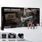 Mogul Train 3D metal puzzle by Piececool – classic locomotive model kit for adults and teens