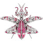  Pink moth brooch 3D metal puzzle by Piececool – DIY decorative model kit