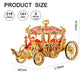 Princess Carriage 3D metal puzzle by Piececool – fantasy model kit for teens and adults