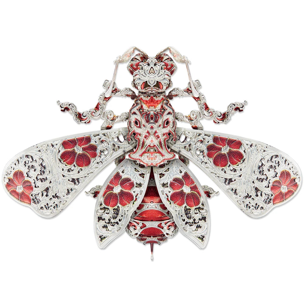 insect brooch 3D metal puzzle by Piececool – creative DIY kit