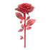 Rose 3D metal puzzle by Piececool – DIY flower model kit for adults and gift giving