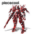 Red Thunder 3D metal puzzle by Piececool – powerful DIY model kit for teens and adults