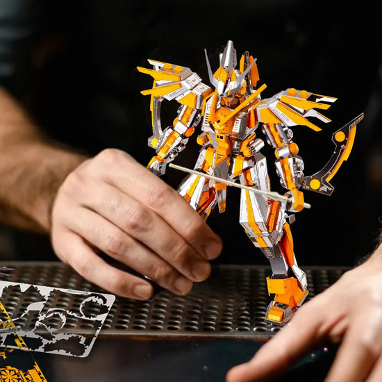 Crescent Blade Armor 3D metal puzzle by Piececool – DIY model kit for teens and adults