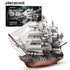 Sailing frigate 3D metal puzzle by Piececool – boat model kit for teens and adults
