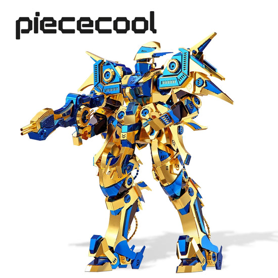 Sky Dominator 3D metal puzzle by Piececool – futuristic DIY model kit for teens and adults