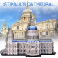 St. Paul’s Cathedral 3D metal puzzle by Piececool – DIY architectural model kit for adults and teens