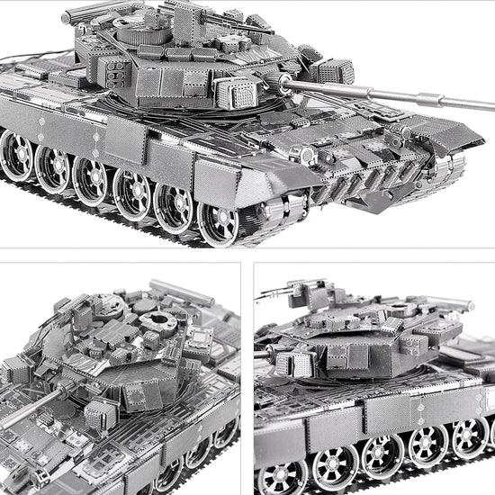 T-90A tank 3D metal puzzle by Piececool – military model kit for teens and adults
