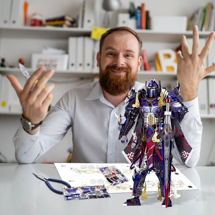 Titan robot 3D metal puzzle by Piececool – DIY model kit for teens and adults