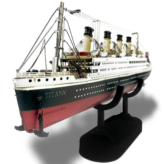Titanic Ship 3D metal puzzle by Piececool – cruise liner DIY model kit for adults and teens