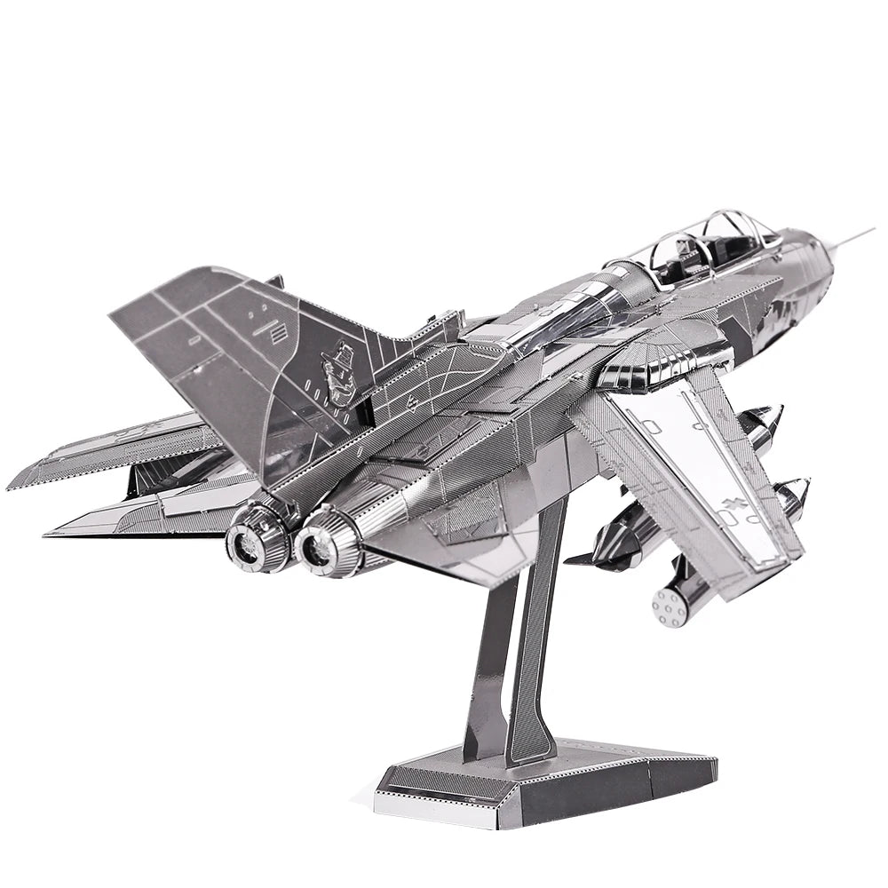 Piececool Fighter Aircraft & Helicopter 3D metal puzzle collection – aviation model kits for adults and teens