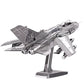 Piececool Fighter Aircraft & Helicopter 3D metal puzzle collection – aviation model kits for adults and teens