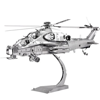 Piececool Fighter Aircraft & Helicopter 3D metal puzzle collection – aviation model kits for adults and teens