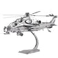 Piececool Fighter Aircraft & Helicopter 3D metal puzzle collection – aviation model kits for adults and teens